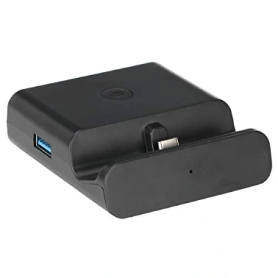 Abbildung von Aukson TV Adapter für Switch/Lite, HDMI Videokonverter Switch EIN Tasten Display Resolution Support 1080P