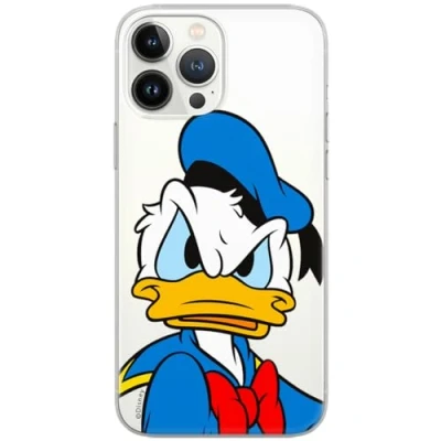 Abbildung von Handyhülle Donald 003 Disney Partial Print Transparent kompatibel mit Samsung Galaxy S23 Ultra