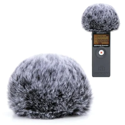 Abbildung von YOUSHARES Zoom H1 Recorder Fell Windschutz Pop Filter Draussen Mikrofon Schutz für Handlicher Tragbarer Rekorder