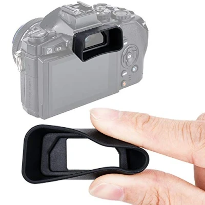Abbildung von JJC KIWIFOTOS Ergonomische Lange Kamera Augenmuschel für Olympus E M1 / Mark II, EM1 II Augenstück ersetzt EP 13 12, weiches Silikon, 47 x 25 19 mm