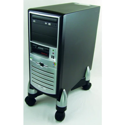 Abbildung von Fellowes Office Suites CPU X Ständer Turmständer für Systemgehäuse schwarz, silbern, anthrazit/grau