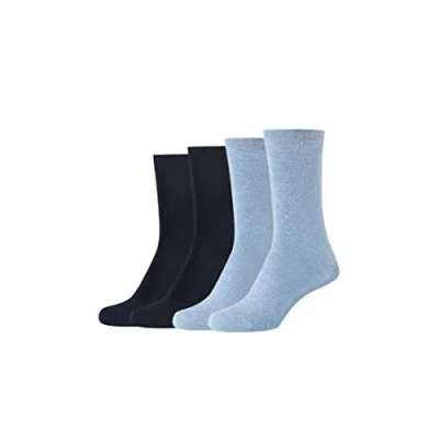 Abbildung von camano Online Women SOFT 4 PACK Socken, Damen, Größe: 35 38, Navy