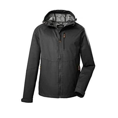 Abbildung von Killtec Herren Softshelljacke/Outdoorjacke mit Kapuze KOS 84 MN SFTSHLL JCKT; schwarz, M, 39142 000