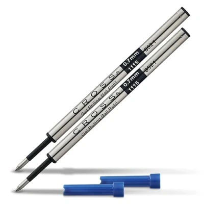 Abbildung von CROSS USA Tintenroller Gel Rollerballmine Selectip blau 0,7 mm, 2 Stück im Blister
