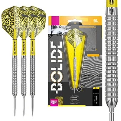 Abbildung von Target Darts Bolide 04 90% Wolfram Swiss Point Steeldarts Set (23Gr)