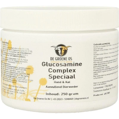Abbildung von Groene Os Glucosamin Komplex Pulver Hund/Katze Gelenke 250g