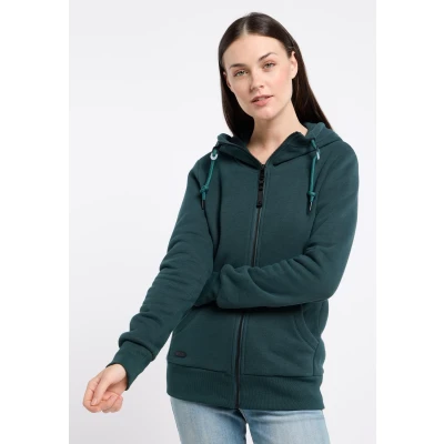 Abbildung von Ragwear Neskia Sweatjacke, Damen, Größe: Medium, Pine green