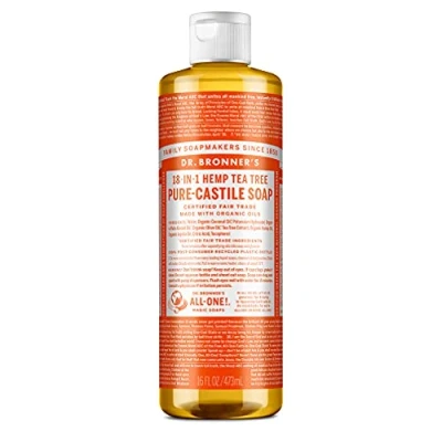 Abbildung von DR BRONNER&#039;S Org Tea Tree Oil Soap 473mL