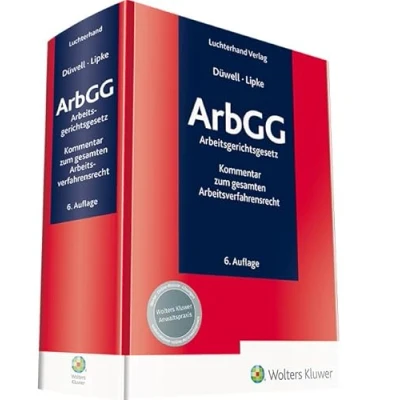Abbildung von ArbGG Arbeitsgerichtsgesetz Kommentar: Kommentar zum gesamten Arbeitsverfahrensrecht