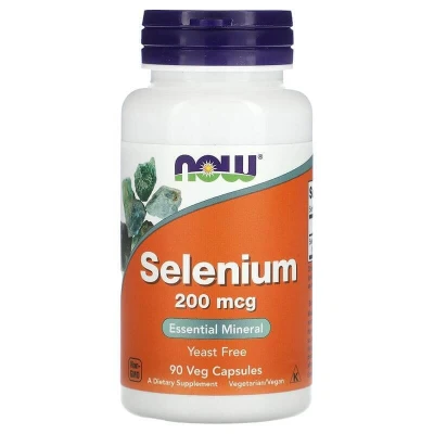 Abbildung von Selen, 200 mcg, 90 vegetarische Kapseln, Now Foods