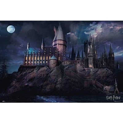 Abbildung von Grupo Erik Poster Harry Potter Hogwarts 91,5 x 61 cm