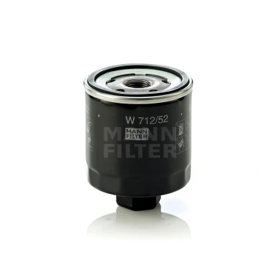 Abbildung von MANN FILTER W 712/52 Ölfilter 3/4 16 UNF mit einem Rücklaufsperrventil Anschraubfilter VOLKSWAGEN: New Beetle Cabrio, Polo V Schrägheck