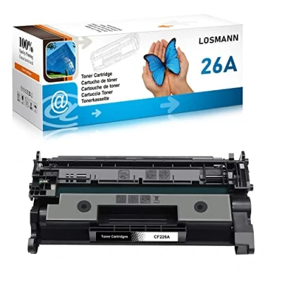 Abbildung von LOSMANN CF226A Tonerkartusche Kompatible für HP 26A 26X CF226X Laserjet Pro M402dn M402n M402d M402dw M402 MFP M426 M426dw M426fdw M426fdn (1 Schwarz)
