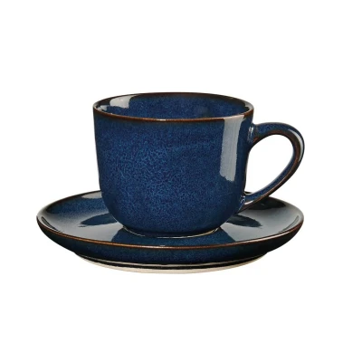 Abbildung von ASA Selection Espressotasse mit Untertasse Saisons Midnight Blue 90 ml
