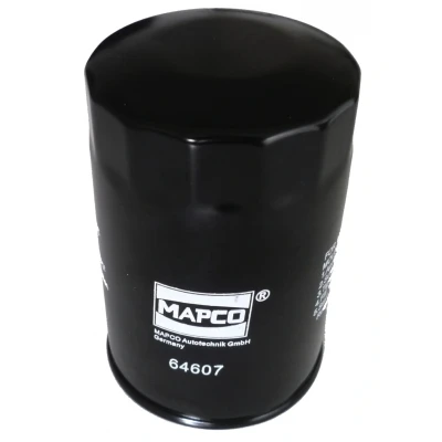 Abbildung von MAPCO 64607 Ölfilter 3/4 16 UNF mit einem Rücklaufsperrventil Anschraubfilter BMW: 5 Limousine, 3 Cabrio