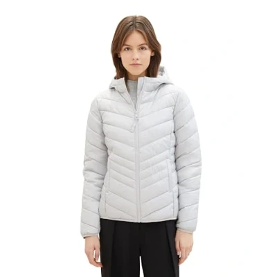 Abbildung von TOM Tailor Denim Winterjacke, Damen, Größe: Small, Silver grey
