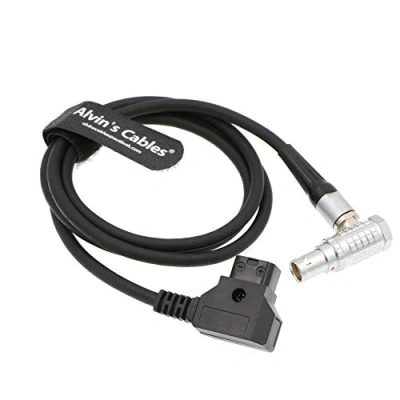 Abbildung von Alvin&#039;s Cables D Tap auf 6 Pin Buchse Rechtwinklig 1B Stromkabel für Red Epic Scarlet 1M