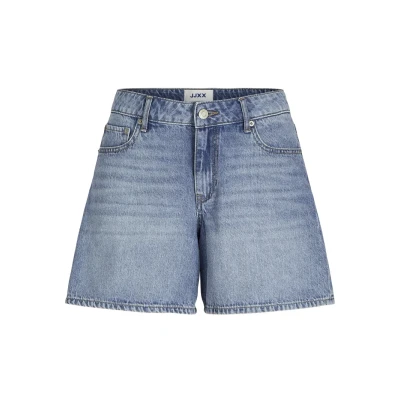 Abbildung von JJXX Damen JXLAURA MW DNM SN Shorts, Light Blue Denim, X Small