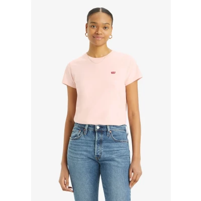 Abbildung von Levi&#039;s Perfect TEE Tshirt basic, Damen, Größe: Medium, Pink lavender