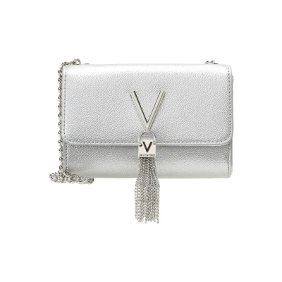 Abbildung von Valentino Bags Divina Damen Umhängetasche Silber VBS1R403GARGENTO