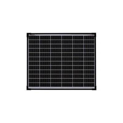 Abbildung von enjoy solar 50W 36V(für 24V PV Systems) Monokristallines Solarmodul, 182mm Solarzellen 10 Busbars Solarpanel ideal für Wohnmobil, Balkonanlage, Gartenhäuse, Boot