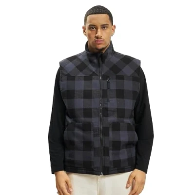 Abbildung von Brandit Lumber Weste, Herren, Größe: 6XL, Black/grey