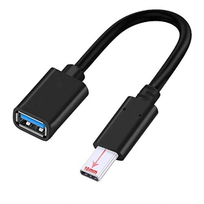 Abbildung von UNIDOPRO USB C auf 3.0 Adapter, [10mm Stecker] OTG Typ Adapter Kabel für MacBook Pro/Air/iPhone 15 Serie Blackview DOOGEE UlefoneOUKITELGalaxy S24 S23 Ultra Tab S9 S8