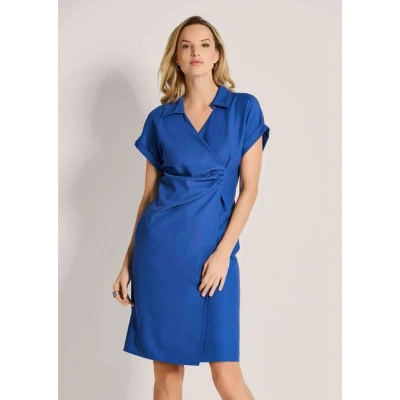 Abbildung von MADELEINE Etuikleid Kleid in Wickel Optik