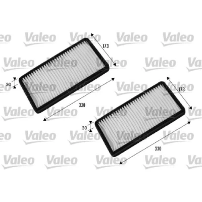 Abbildung von VALEO CLIMFILTER COMFORT 698856 Innenraumfilter Partikelfilter 324, 330, 330 173 30 BMW: 7