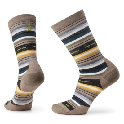 Abbildung von Smartwool Unisex Everyday Lifestyle Margarita Crew Socken, Fossil, XL