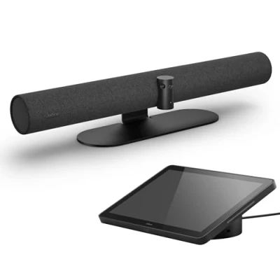 Abbildung von Jabra PanaCast 50 Videokonferenz System UC Hochleistungs Webcam für ultimative Zusammenarbeit 180 Sichtfeld &amp; 8 Mikrofone EMEA Charger C