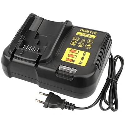 Abbildung von Li Ion 10.8v 18V Akku Ladegerät Für DeWalt DCB112 DCB115 XR Multi Voltage