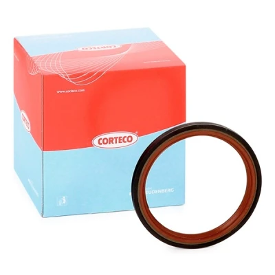 Abbildung von CORTECO 20025741B Kurbelwellendichtring getriebeseitig FPM (Fluor Kautschuk) RENAULT: CLIO 3, Kangoo I, TWINGO 1