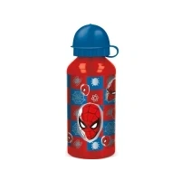 Abbildung von Marvel Spider Man Wasserflasche 400 ml Aluminium, Rot