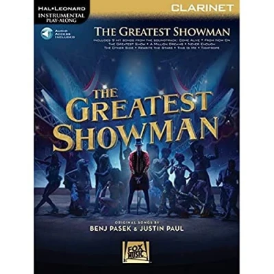 Abbildung von Instrumental Play Along: The Greatest Showman Clarinet (Book/Online Audio) (Hal Leonard Along)