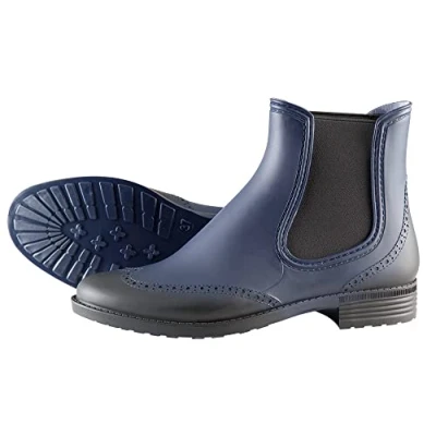 Abbildung von PFIFF 102665 Stiefelette Hallmark, PVC Damenstiefelette Damen, Dunkelblau, 39