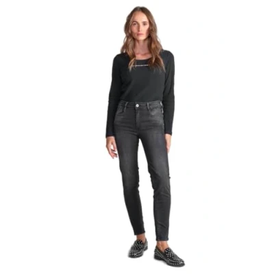 Abbildung von Le Temps Des Cerises Pulphigc Jeans Slim Fit black black, Damen, Größe: 27,