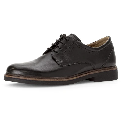 Abbildung von Pius Gabor Schnürschuh, Blockabsatz, Businessschuh, Halbschuh mit Ziernähten, G Weite