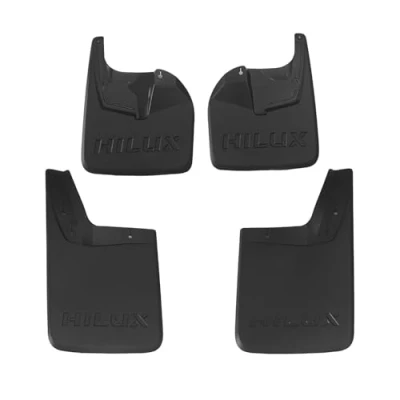Abbildung von Apline Schmutzfänger Spritzschutz für Toyota Hilux Vorne + Hinten 4 tlg SET