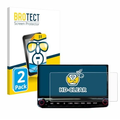 Abbildung von BROTECT (2 Stück Schutzfolie für Kia Ceed 2022 Infotainment System 10.25&quot; Displayschutz Folie Ultra Klar