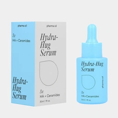 Abbildung von Pharma Oil Hydra Hug Hyaluron Serum Hochdosiert Anti Falten Niacinamide Gesicht Weg Soforteffekt Pigmentflecken Entferner Hyaluronic Acid Face Care