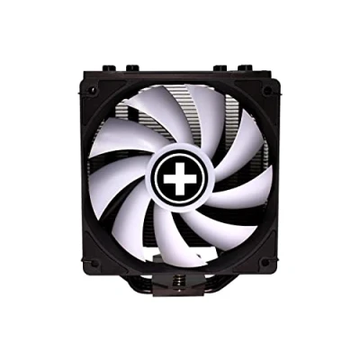 Abbildung von Xilence M704PRO.ARGB AMD und Intel CPU Kühler, 120mm ARGB PWM Lüfter, 180W TDP, transparent/schwarz