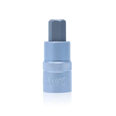 Abbildung von CCLIFE Innensechskant Einsatz 12mm, 1/2&quot; HEX Bit Socket, Sechseckige Steckschlüssel Material CRV, 55mm Länge