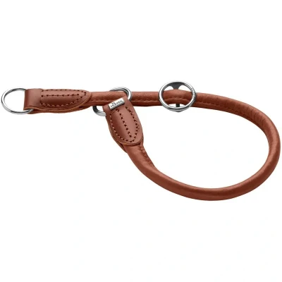 Abbildung von Dressurhalsung Round &amp; Soft Canadian Up S M, Cognac M