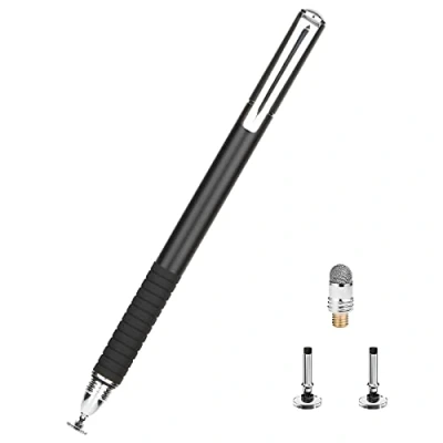 Abbildung von Eingabestift Touchstift ipad, Mafiti Touchscreen Stift, kapazitiver hochempfindlicher Stift Disc &amp; Faserspitze 2 in 1 Touch ipad Eingabestifte für Alle Smartphone Handy Tablet