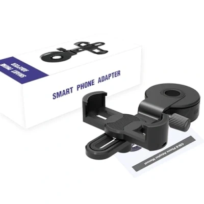 Abbildung von LIGSLN Universal Handy Adapter, Halterung für Smartphones, Digiscoping Adapter Monokular Fernglas, Spektiv, Handyhalterung