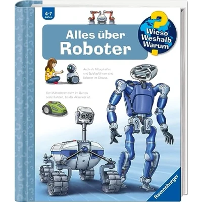 Abbildung von Ravensburger Buch &quot;Wieso? Weshalb? Warum?, Band 47: Alles über Roboter&quot;, FSC schützt Wald weltweit