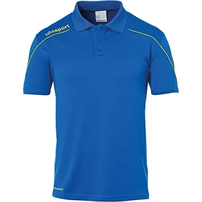 Abbildung von uhlsport Kinder Stream 22 Polo, azurblau/limonengelb, 164