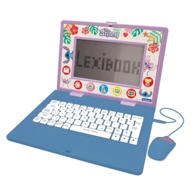 Abbildung von Lexibook Französisch englisches Notebook mit 170 Aktivitäten Disney Stitch