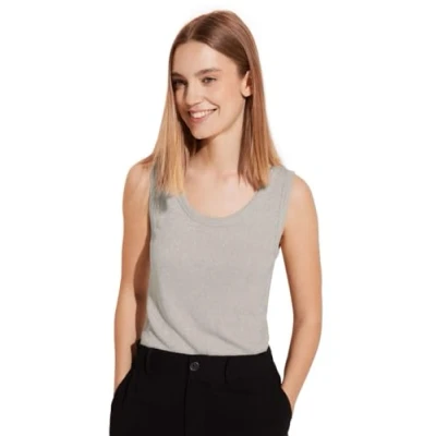 Abbildung von Street One GLÄNZENDES Top, Damen, Größe: 42, Beige